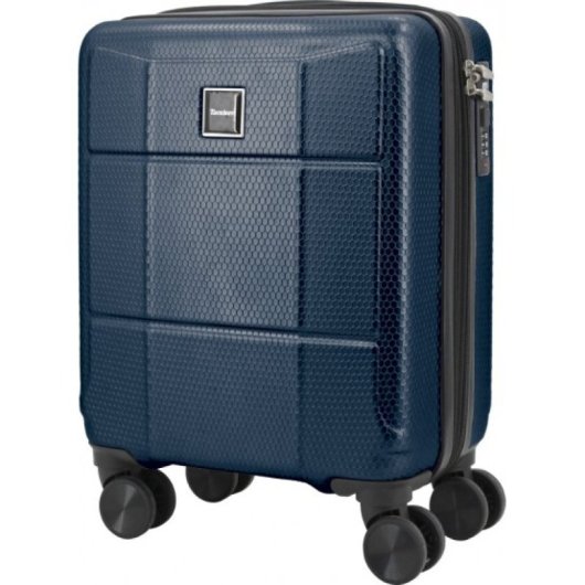 Tandem Palma Maleta Cabina Expandible 30l Abs Azul Marino Ruedas 360º Cerradura Combinación