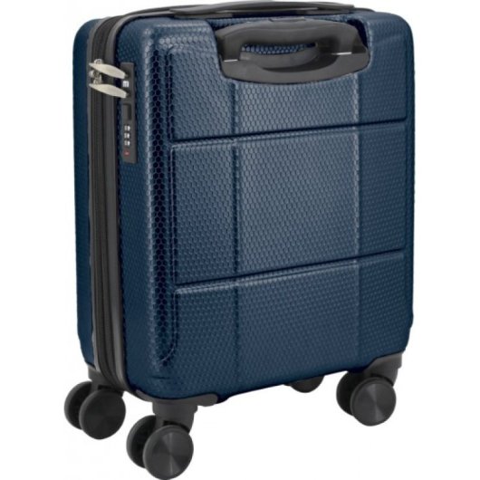 Tandem Palma Maleta Cabina Expandible 30l Abs Azul Marino Ruedas 360º Cerradura Combinación