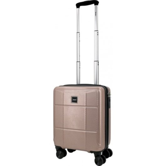 Tandem Palma Maleta Cabina Expandible 30l Abs Ruedas Dobles 360º Rosa Dorado