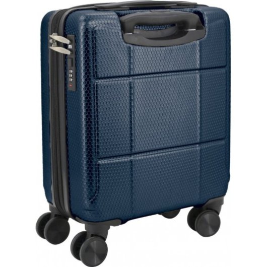 Tandem Palma Set 2 Maletas Cabina 16 Y 20 Pulgadas Expandibles Azul Marino Ruedas 360