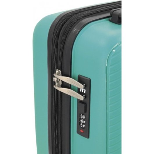Tandem Teide Maleta Cabina Expandible 20 Pulgadas 41l Ruedas Dobles 360 Cerradura Combinación