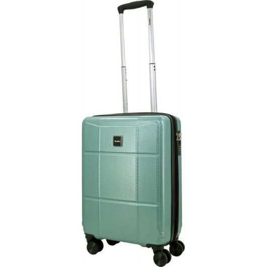 Tandem Palma Maleta Cabina 41l Abs Expandible Ruedas Dobles 360º Verde Opalo