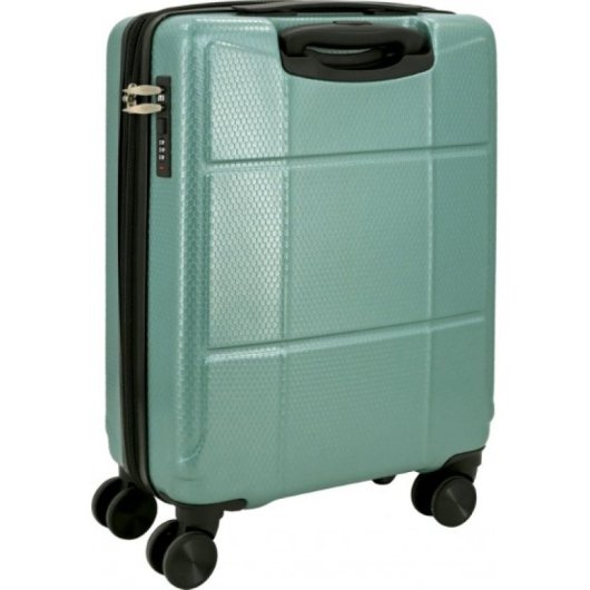 Tandem Palma Maleta Cabina 41l Abs Expandible Ruedas Dobles 360º Verde Opalo