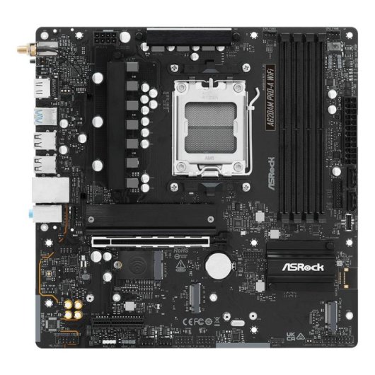 Motherboard Asrock A620AM PRO-A WIFI AMD A620 Sockel AM5 DDR5 Micro ATX WiFi 6E RGB