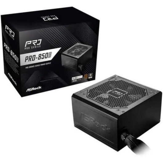 Netzteil Asrock PRO-850B 850W 80 PLUS Bronze Zertifiziert ATX 3.1