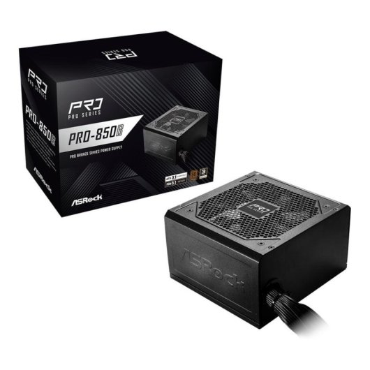 Netzteil Asrock PRO-850B 850W 80 PLUS Bronze Zertifiziert ATX 3.1