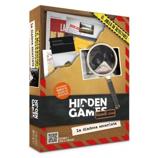 Juego de mesa Hidden Games El Caso 2 Diadema Escarlata 1000 piezas