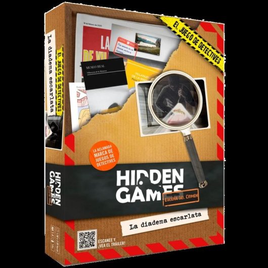 Juego de mesa Blade Hidden Games El Caso 2 Diadema Escarlata 1000 piezas