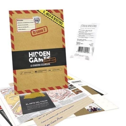 Juego de mesa Hidden Games El Caso 2 Diadema Escarlata 1000 piezas