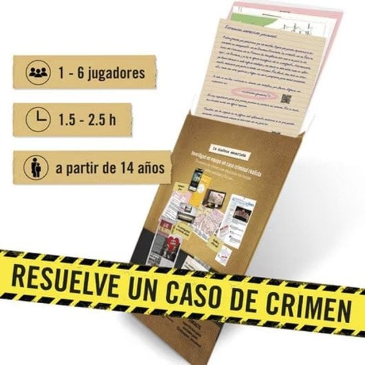 Juego de mesa Hidden Games El Caso 2 Diadema Escarlata 1000 piezas