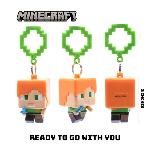 Llavero Magicbox Minecraft Backpack Hanger S4 Multicolor