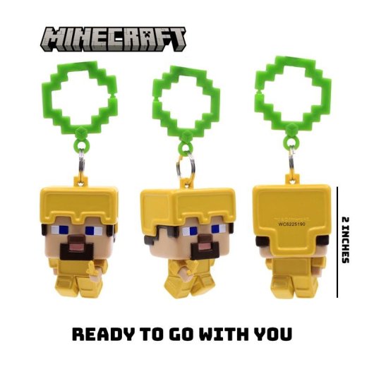 Llavero Magicbox Minecraft Backpack Hanger S4 Multicolor