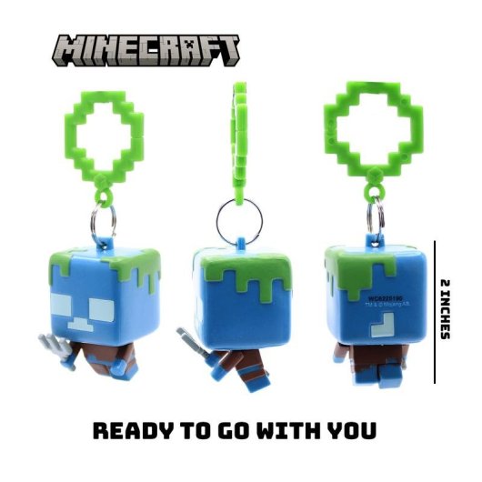 Llavero Magicbox Minecraft Backpack Hanger S4 Multicolor