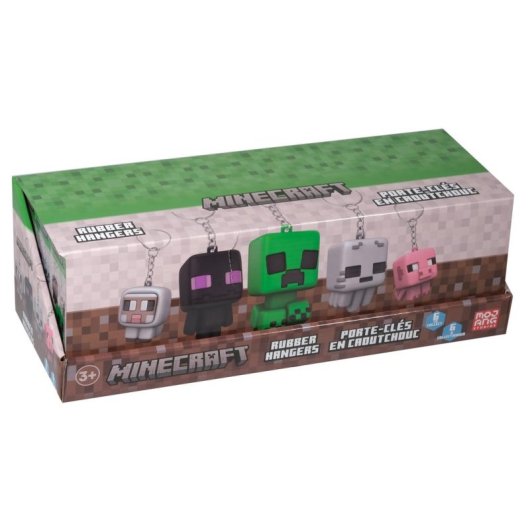 Perchas de borracha Minecraft - Just Toys (assortidas)