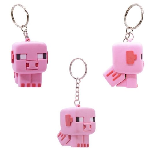 Perchas de borracha Minecraft - Just Toys (assortidas)