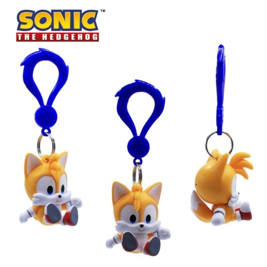 Llavero Magicbox Sonic Backpack Hangers S6 Aleatório