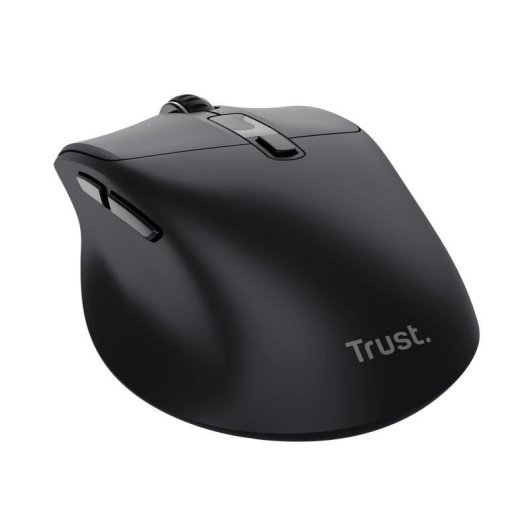 Ratón Trust Zevo Bluetooth RF Wireless 4000DPI Noir Rechargeable USB-C