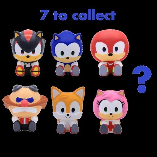 Figura Magicbox Sonic Squishmees S3 Aroma Morango 9 cm