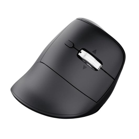 Ratón Trust Vyran Sem Fios Vertical Bluetooth 4800DPI Preto Recarregável