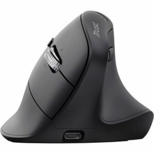 Ratón Trust Vyran Sem Fios Vertical Bluetooth 4800DPI Preto Recarregável