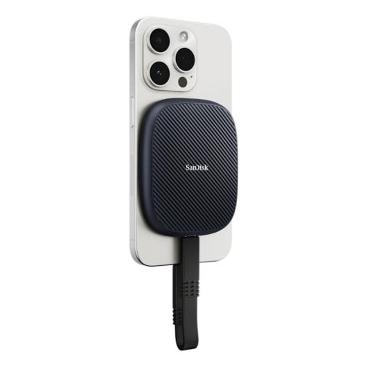 Disco Duro SanDisk SDSSDE62M 2TB SSD USB Tipo C 1000MB/s IP65 Negro