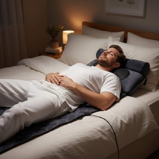 Colchón de Masaje BODYLIFE Calefactable Completo con Vibraciones y Tracción Lumbar
