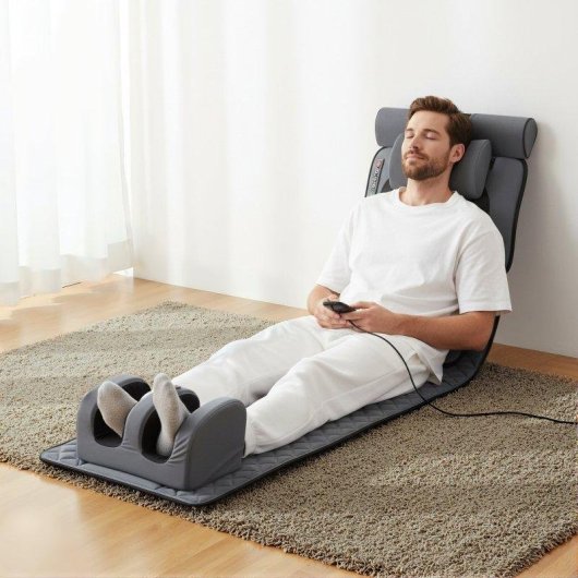 Colchón de Masaje BODYLIFE Calefactable Completo con Vibraciones y Tracción Lumbar