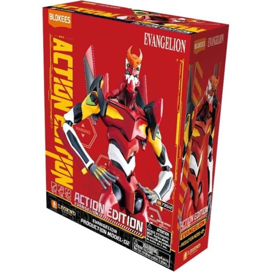 Figura Blokees Action Edition Evangelion EVA-UNIT02 18 cm