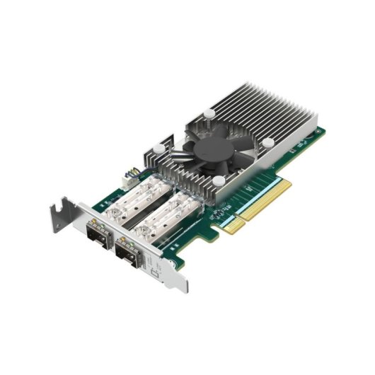 Tarjeta de Red QNAP QXG-25G2SF-BCM PCI Express 25Gbps SFP28 Dual Port
