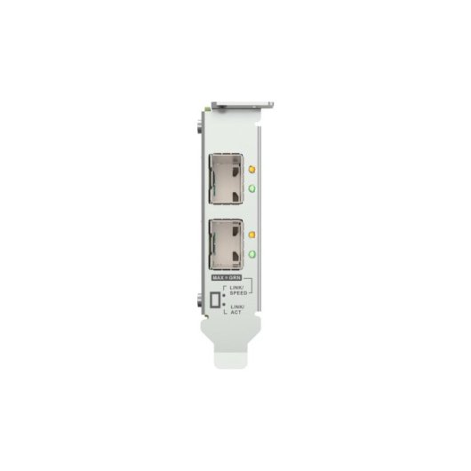 Tarjeta de Red QNAP QXG-25G2SF-BCM PCI Express 25Gbps SFP28 Dual Port