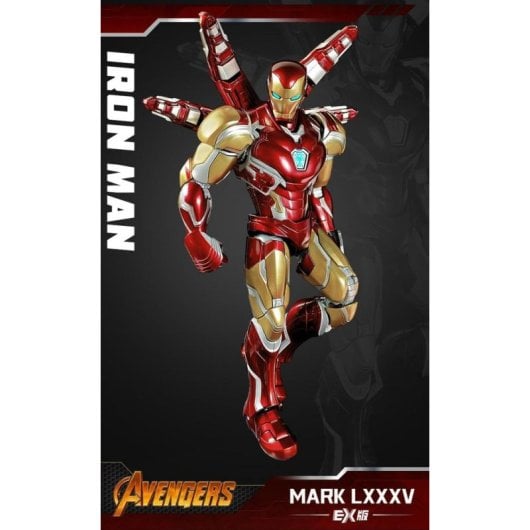 Blokees Champion Class Marvel Infinity Saga Iron Man Mark LXXXV EX 73920 167 peças