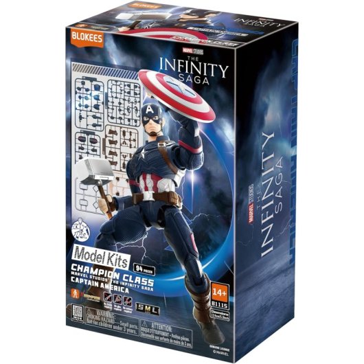 Blokees Marvel Infinity Saga Champion Class Capitán América CC03 94 pièces
