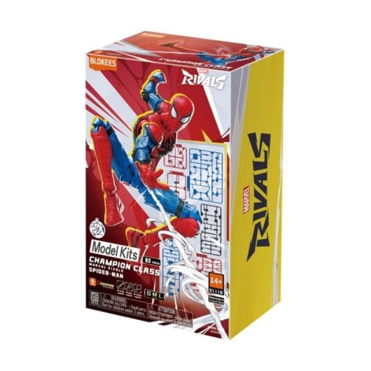 Blokees Marvel Rivals Champion Class Spider-Man Model Kits 134 piezas