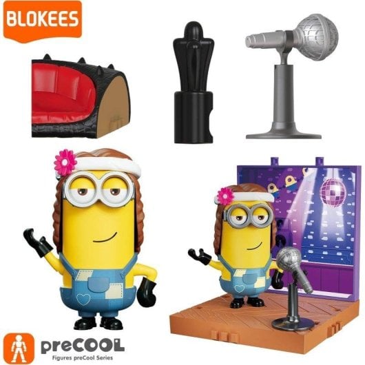 Blokees PreCOOL Minions Série 02 Kit de Construção 4 peças