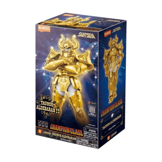 Blokees Saint Seiya Champion Class 06 Taurus Aldebaran 46 articulaciones