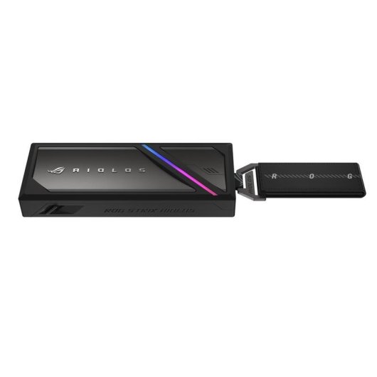 Caja SSD ASUS ROG Strix Aiolos M.2 Metal Negro USB-C 20 Gbit/s