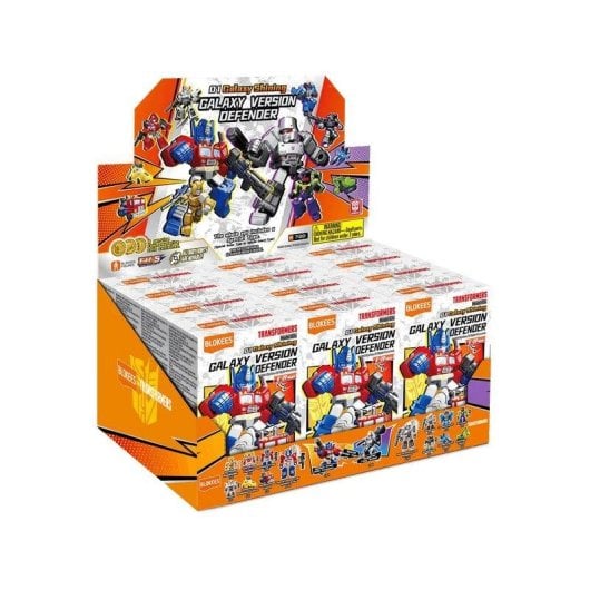 Blokees Caja Sorpresa Transformers Defender Version 1 pieza colección