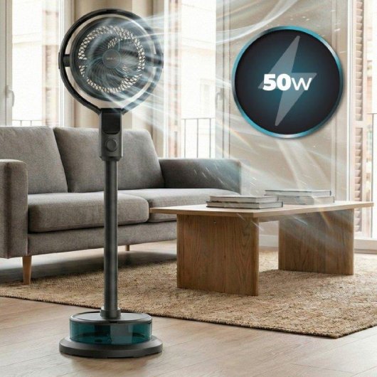 Ventilador Nebulizador Cecotec Energysilence 390 Freshessence Ace 50W 1,65 L Mando a Distancia