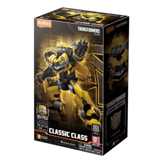 Blokees Classic Class Transformers 02 Bumblebee 6972984885789 79 pieces