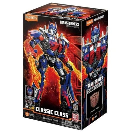 Blokees Classic Class Optimus Prime Transformers One Light-Up Eyes 1 kit