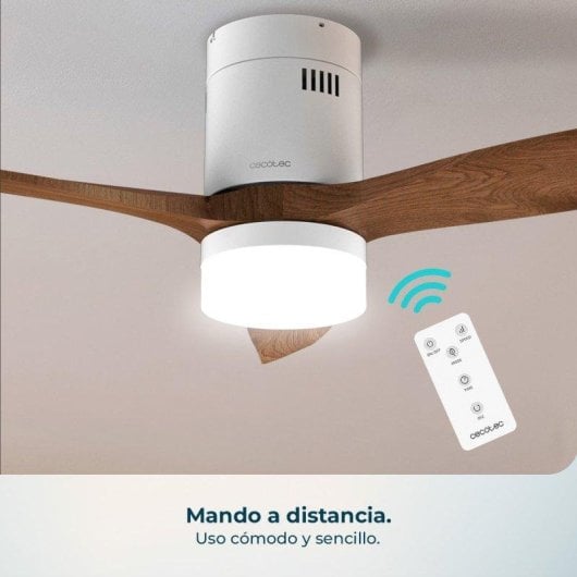 Deckenventilator Cecotec EnergySilence Aero 5600 Classic White Darkwood 40W