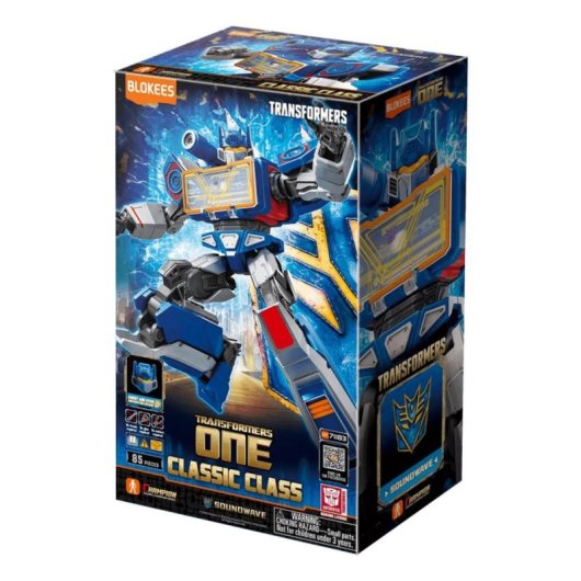 Blokees Classic Class Transformers Soundwave 810181530421 85 pieces