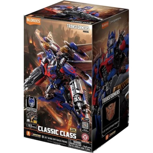 Blokees Classic Class Jet Wing Optimus Prime 71187 163 piezas