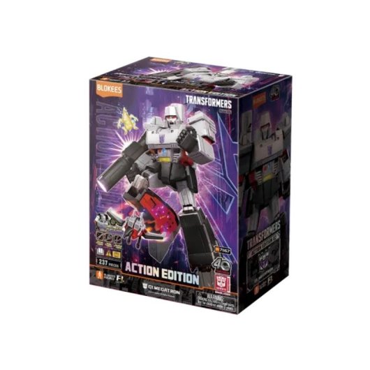 Blokees Transformers Action Edition 02 Megatron G1 85 piezas móviles