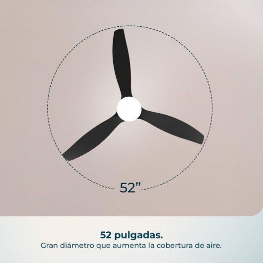 Deckenventilator Cecotec EnergySilence Aero 5600 Classic 52" LED DC