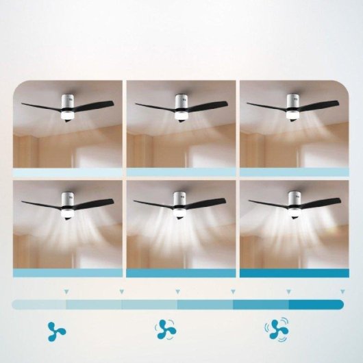 Deckenventilator Cecotec EnergySilence Aero 5600 Classic 52" LED DC