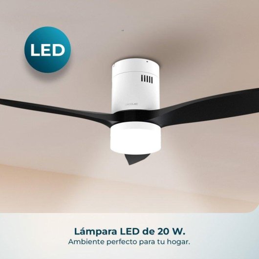 Deckenventilator Cecotec EnergySilence Aero 5600 Classic White&Black LED 52"