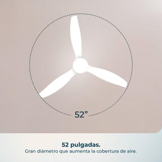 Deckenventilator Cecotec EnergySilence Aero 5600 Classic Black&White 52" LED