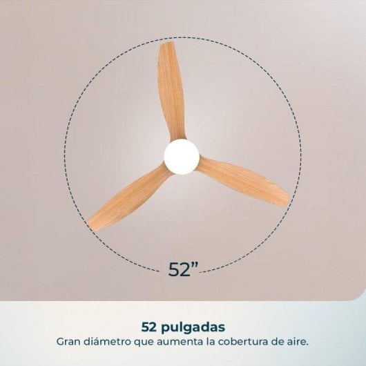 Deckenventilator Cecotec EnergySilence Aero 5600 Classic Black Lightwood DC 40W