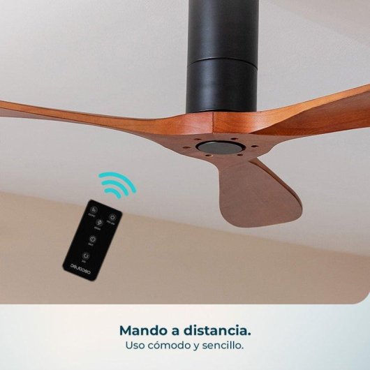 Ventilateur de plafond Cecotec EnergySilence 5400 Classic 52" DC 40W 3 pales